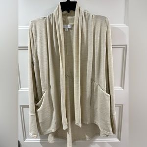 New Directions womens waterfall cardigan
